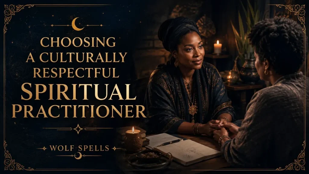 Choosing a Culturally Respectful Spiritual Practitioner