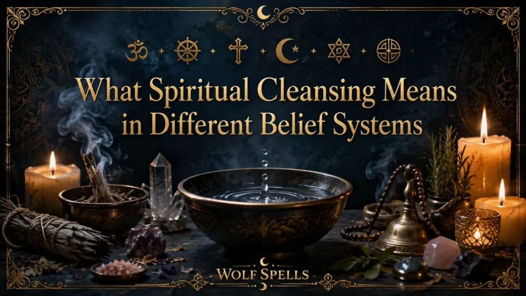 What Spiritual Cleansing Means in Different Belief Systems