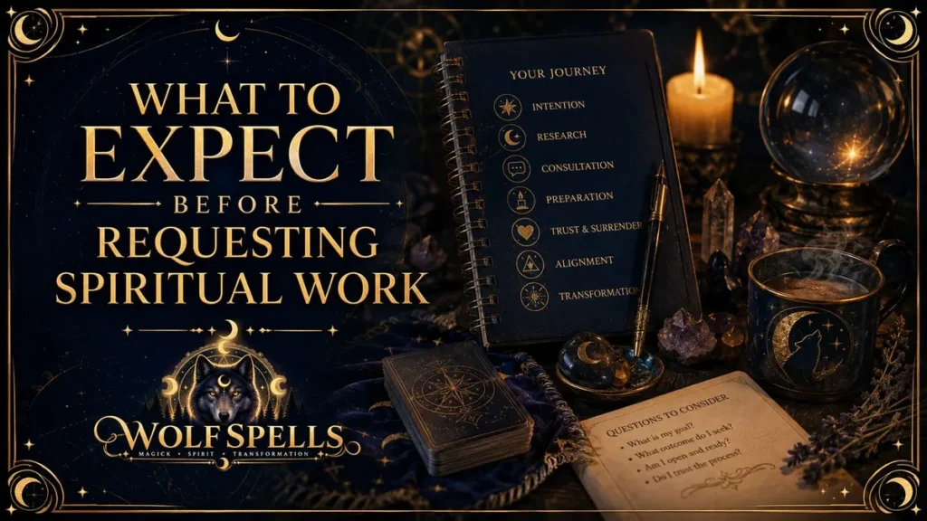 What to Expect Before Requesting Spiritual Work
